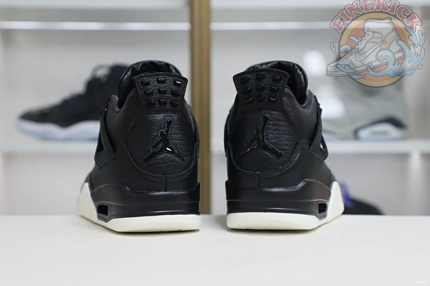 Air Jordan Jordan ponyhair retro black 4 1220